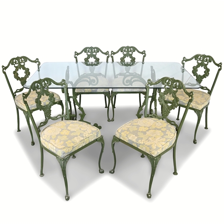 Vintage Cast Patio Garden Set