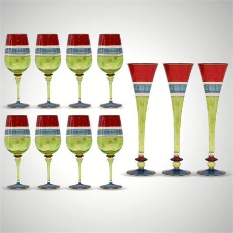 Pier 1 Fiesta Stemware