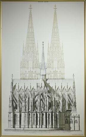 East View of Cologne Cathedral