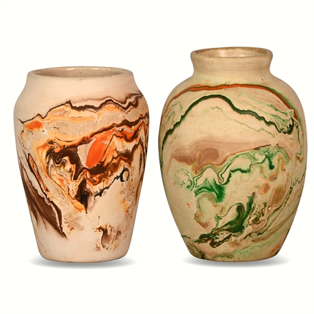 Nemadji Earth Pottery Vases