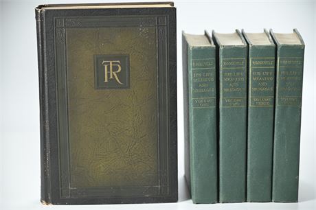 Theodore Roosevelt Antique Books