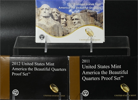 US Mint America The Beautiful Quarters Proof Set