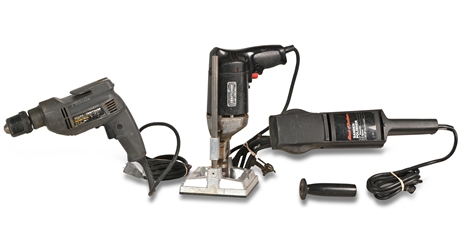 Classic Craftsman And Black & Decker Power Tools