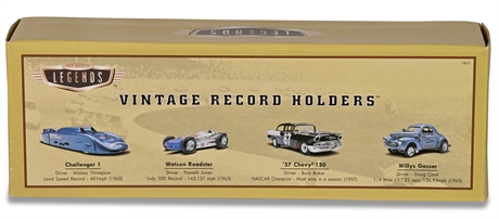 Hot Wheels Vintage Record Holders Legends Set