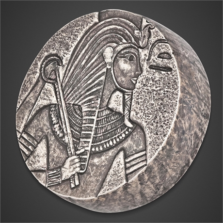 Scottsdale Mint King Tut 5 oz Silver Coin Chad ERS 2016