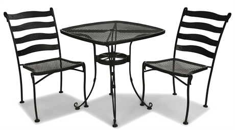 Iron Patio Bistro Set