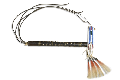 Beaded Cheyenne Indian Horse Quirt