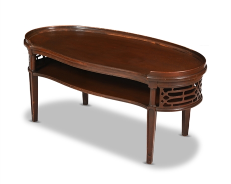 Antique Mahogany Cocktail Table