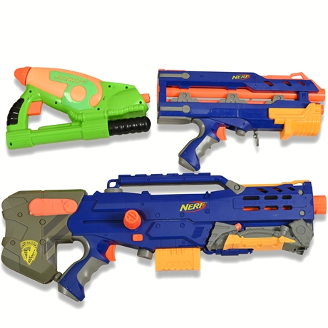 Super Soaker & Nerf Guns!