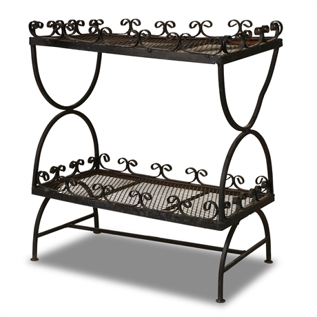 Classic Iron Plant Stand