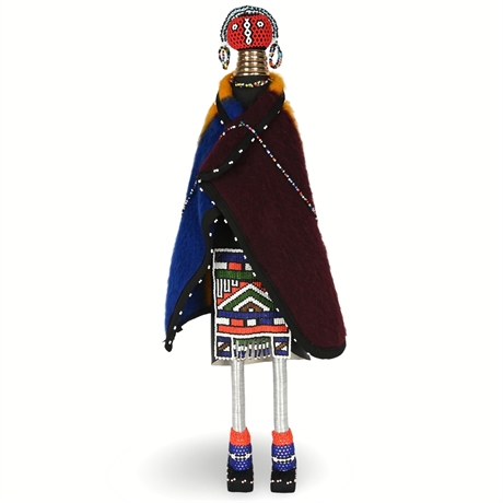 Vintage 27" South African Ndebele Fertility Doll