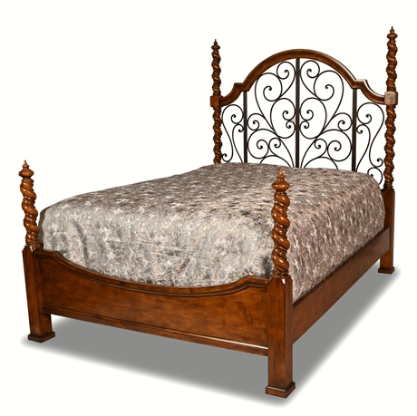 Iron & Scrollwork Frances Mayes Inspired Queen Size Bed