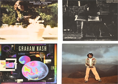 Graham Nash -4 Albums (1972-1986)