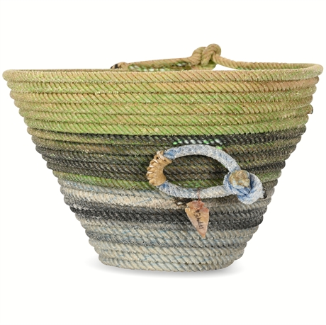 Rope Coiled Basket