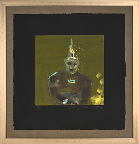 Sherry Doil-Carter “Kachina Dancer” Monoprint, 1/1 Signed 1997
