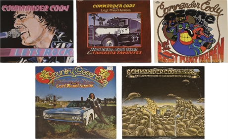 Commander Cody and His Lost Planet Airmen - 5 Albums
