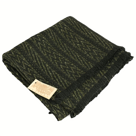 Boyne Valley Weavers Aran Stitch Woven Throw