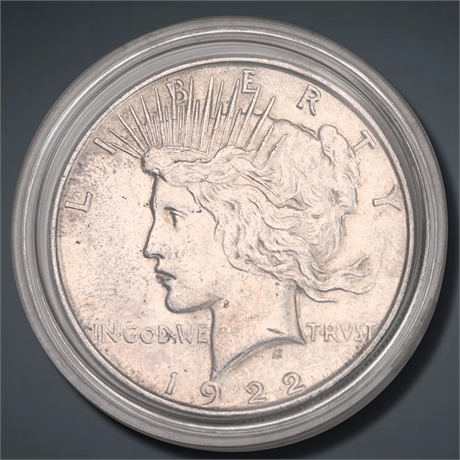 1922 Peace Silver Dollar