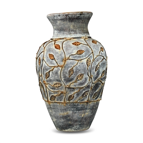 Ironclad Terracotta Floor Vase