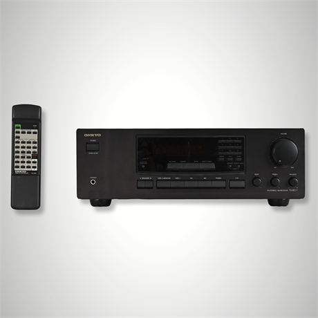 Onkyo TX-8211 FM/AM Stereo Receiver w/ Remote RC-330S – Tested