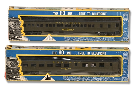 (2) AHM HO Scale Models