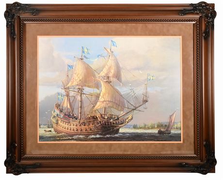 Framed Nautical Print
