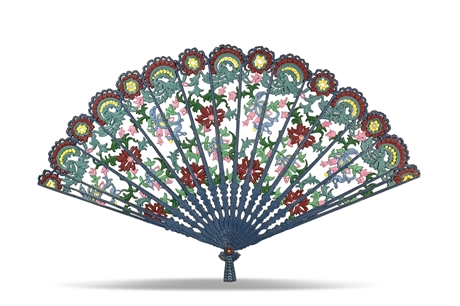 Mid-Century Burwood Oriental Fan