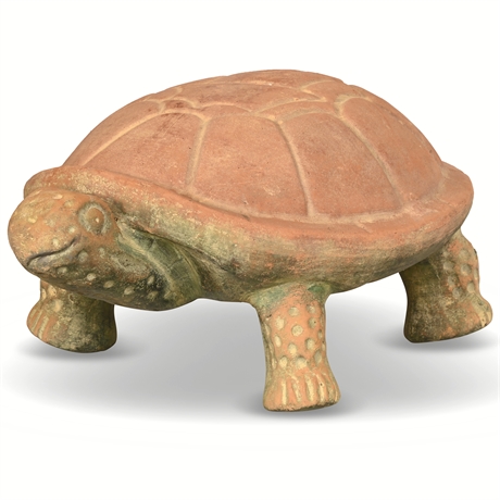 35" Terracotta Turtle