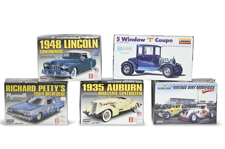 (5) Lindberg Model Cars