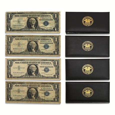 (4) $1 Silver Certificates