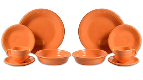 Fiesta Tangerine Place Settings