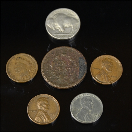 (6) American Coins