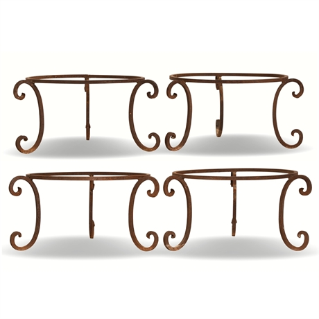 Classic Wrought Iron Plant Stands