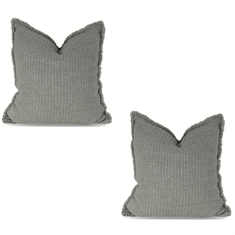 Pair Boho Chic Accent Pillows