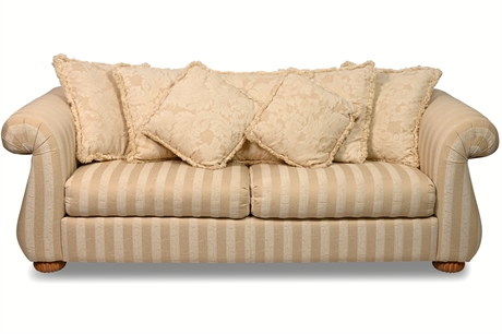 Upholstered Two-Cushion Sofa by American Furniture
