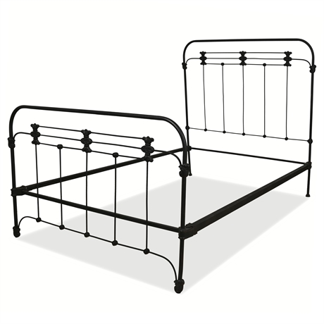 Antique Iron Bed Frame (Full)