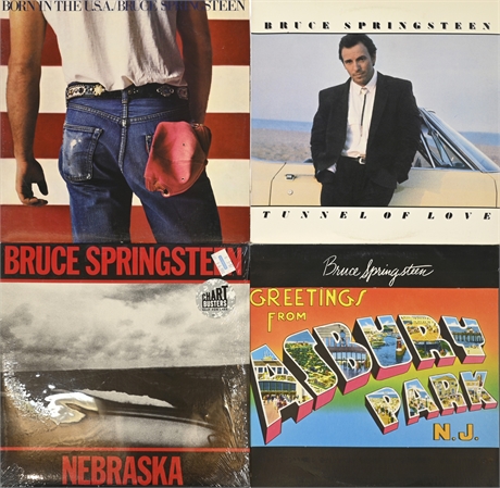 Bruce Springsteen - 4 Albums (1973-1987)