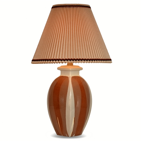 Mid-Century Stoneware Table Lamp