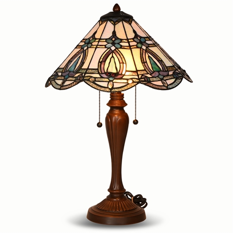23" Stained Glass Table Lamp