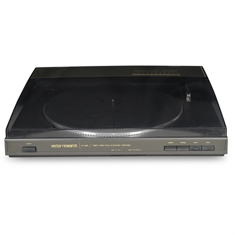Vector Research VT-300 Turntable — Direct Drive, Stanton D72E, Linear Tracking