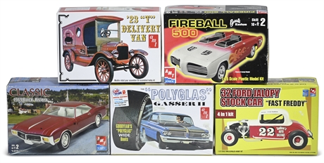 (5) AMT Model Cars