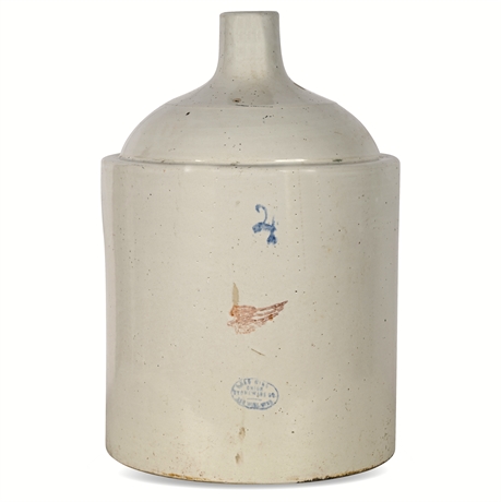 Red Wing 4-Gallon Salt Glaze Stoneware Jug – Maker Marked