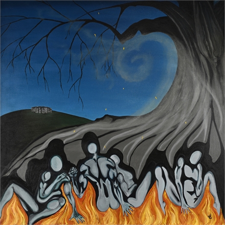 Pagan Worship - Jason Litts Original Painting