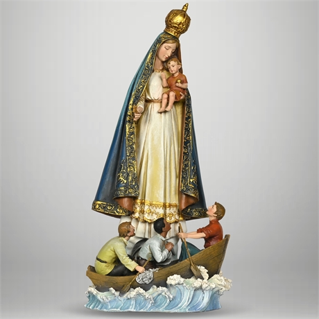 12.5" Caridad Del Cobre Sculpture