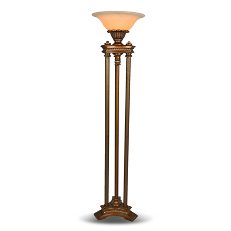 Elegant Tri-Torchiere Lamp