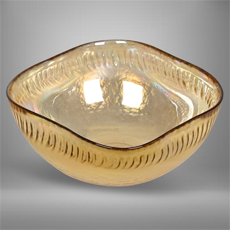 Iridescent Murano Bowl