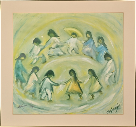 Ted Degrazia 'Los Niños'