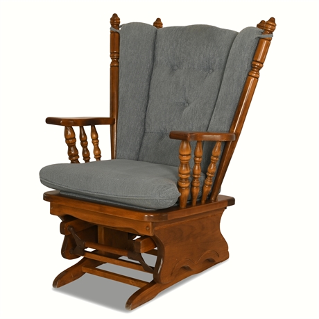 Vintage Maple Platform Rocker by Tell City