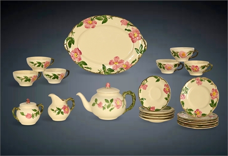 Franciscan 'Desert Rose' Tea Set