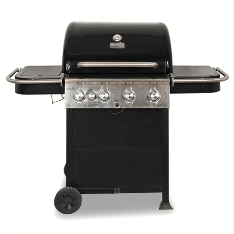 Char-Broil Classic 4-Burner Gas Grill w/ Side Burner & Tank, Model 463211512